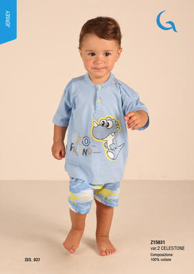 PIGIAMA NEONATO M/M Z15031 Tellini S.R.L. Großhandelskleidung